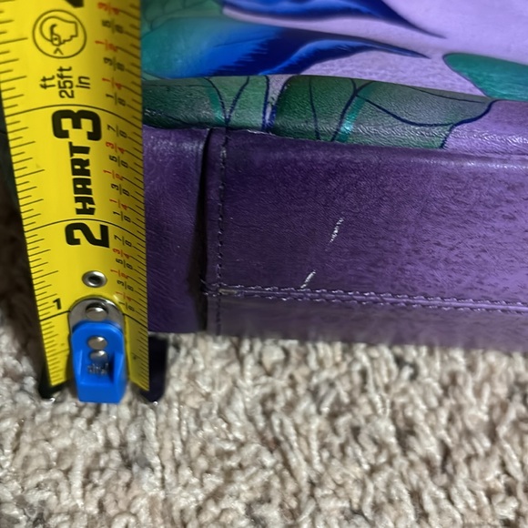 Anuschka Medium Shoulder Hobo - Precious Peony Eggplant - Picture 12 of 12